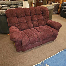 Load image into Gallery viewer, La-Z-Boy Burgundy Reclining Love Seat