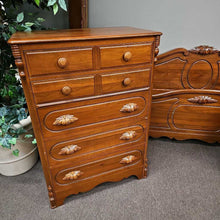 Load image into Gallery viewer, 5 Drawer Walnut Chest