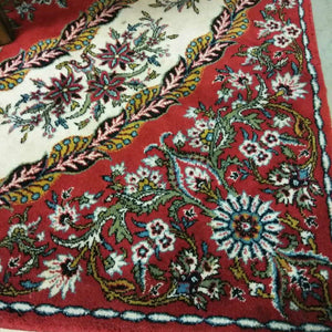 Persian Rug Red Multi-Colored