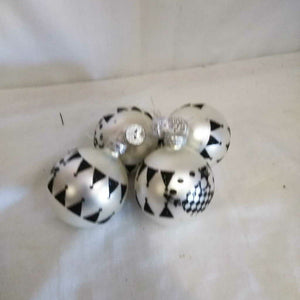 Black/Silver HolidayOrnaments