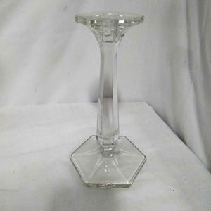 Thick Glass Candlestick