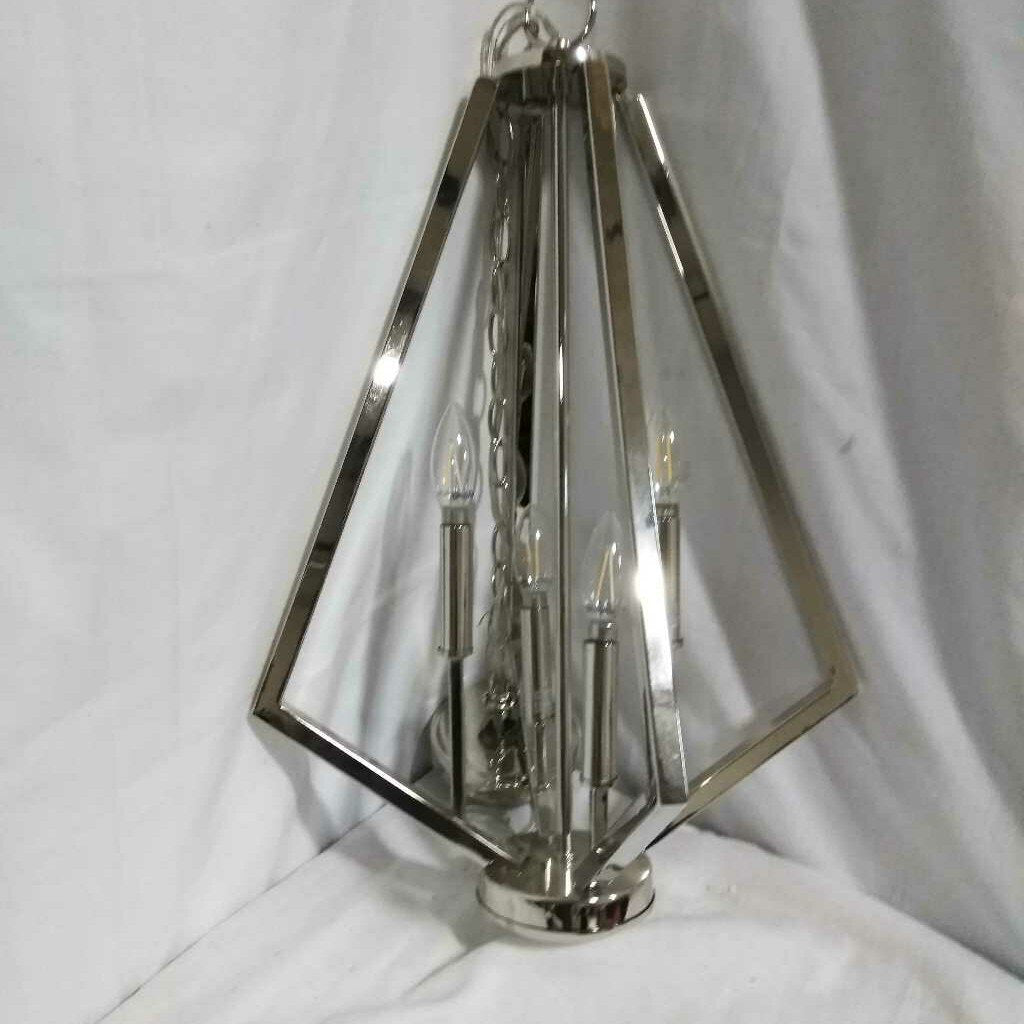 Capital 'Baxley' Foyer Light in Polished Nickel