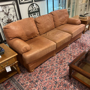 Light Brown Leather Sofa