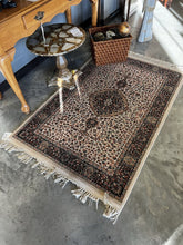 Load image into Gallery viewer, Small Tan &amp; Brown Area Rug