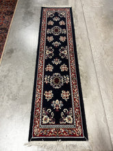 Load image into Gallery viewer, Blue &amp; Red Runner Rug