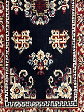 Load image into Gallery viewer, Blue &amp; Red Runner Rug