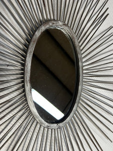Silver Burst Mirror