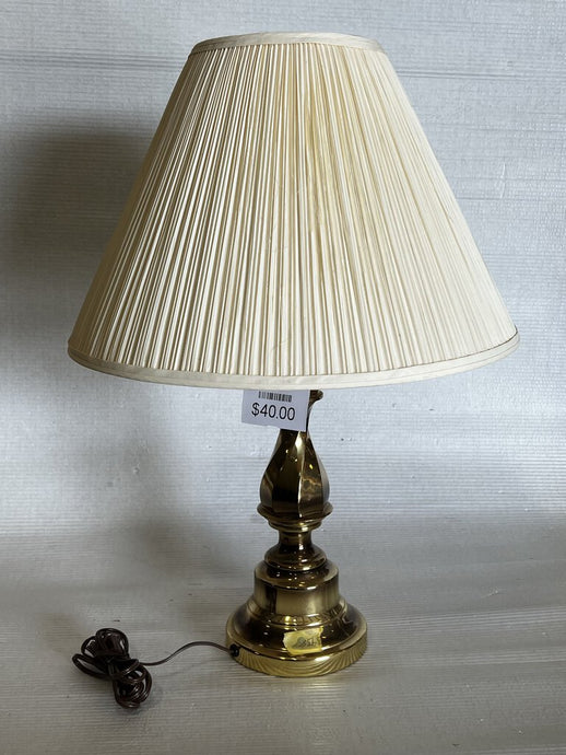 3 Way Touch Control Brass Table Lamp