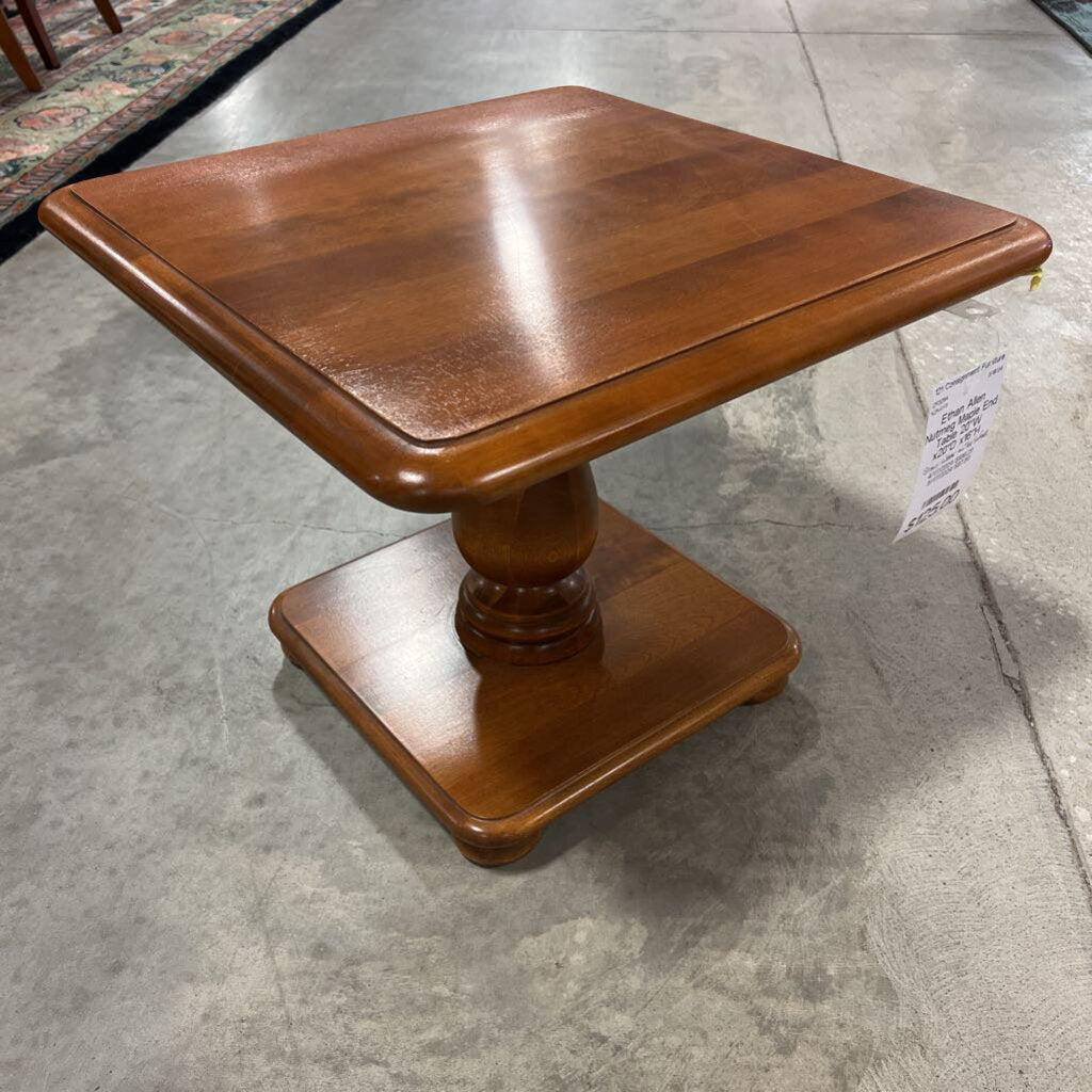 Ethan Allen Nutmeg Maple End Table