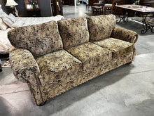 Load image into Gallery viewer, Brown Floral Sofa by Cochrane